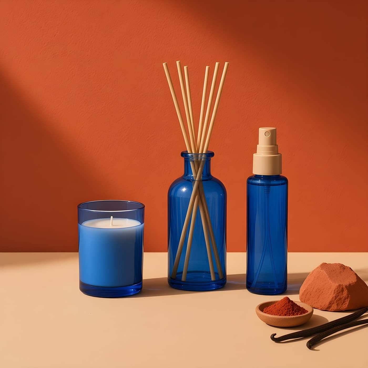 SLICKROCK Set, Classic candle, reed diffuser and room spray