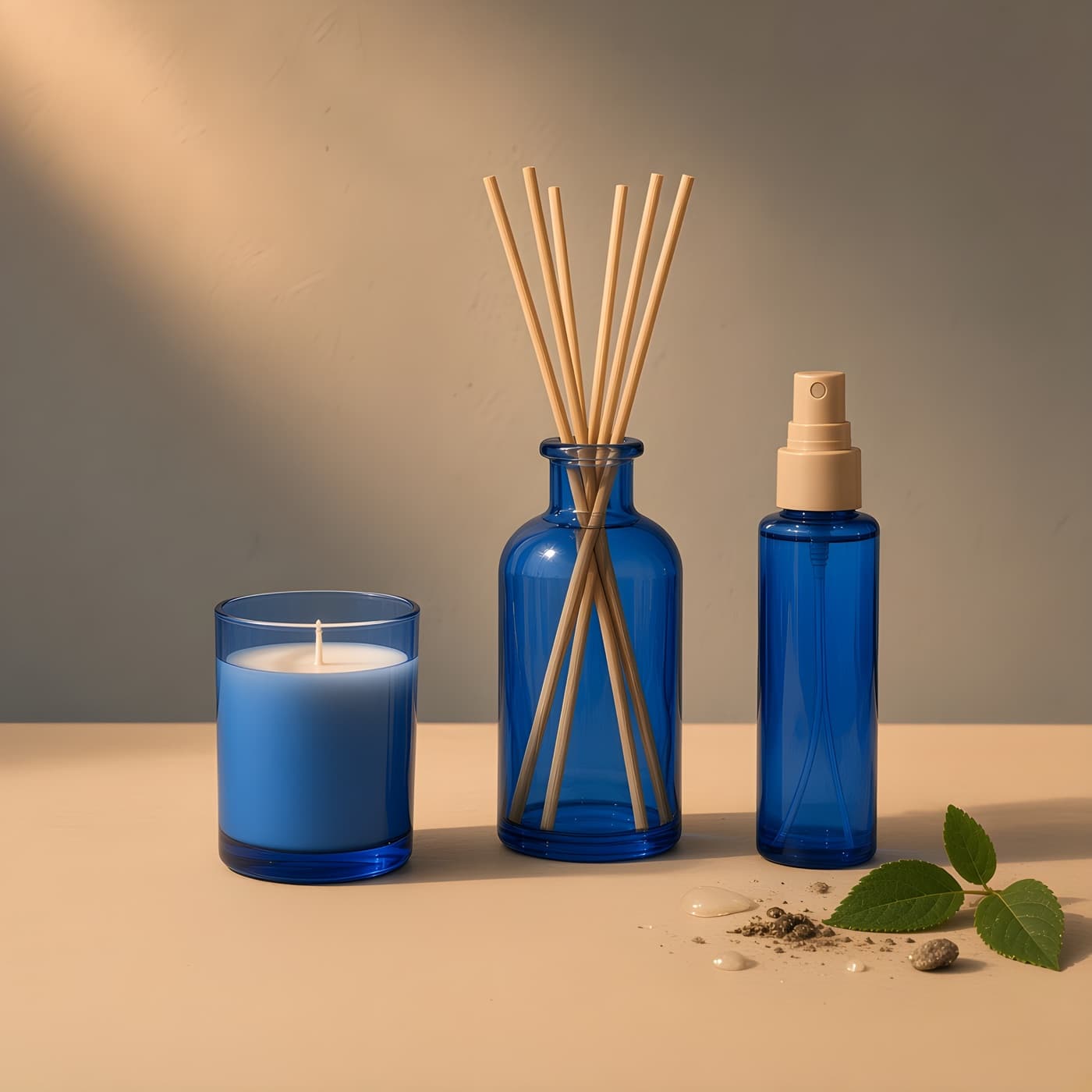 ARROYO Set, Classic candle, reed diffuser and room spray