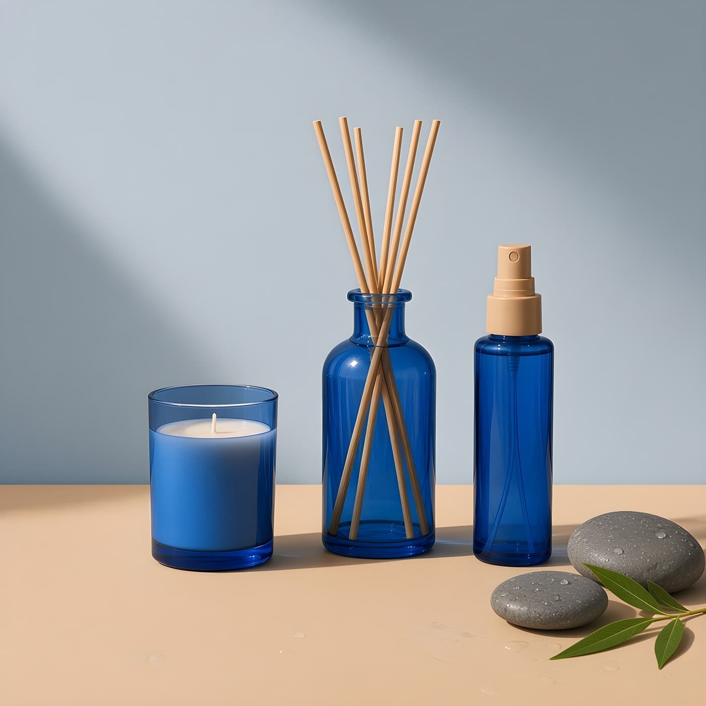 NARROWS Set, Classic candle, reed diffuser and room spray